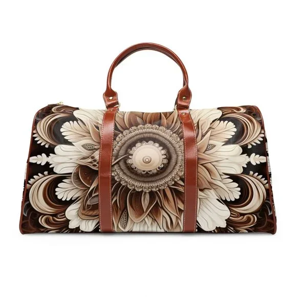 waterproof travel bag boho,Unisex travel bag, Everyday Travel Bag, Colorful - Picture 2 of 9